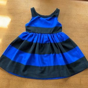 Ralph Lauren black and blue dress. Size 2T